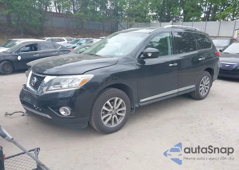2014 Nissan Pathfinder Sl from USA, damaged, VIN 5N1AR2MM6EC701890